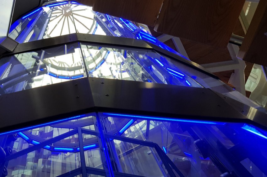 Project: Lebe Business Center Elevator lighting